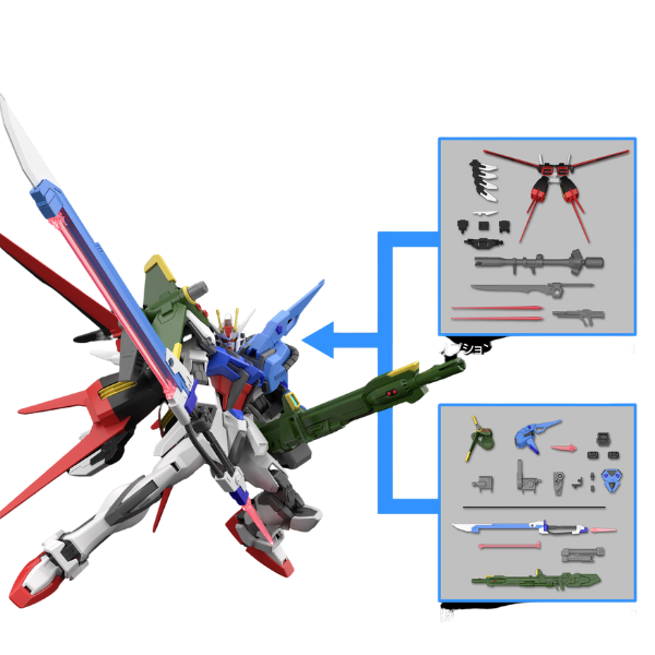 Gundam Express Australia Bandai Gundam Option Parts Set Gunpla 01 (Aile Striker) some details