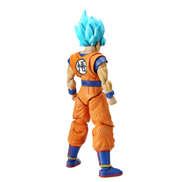 Gundam Express Australia Figure-rise Standard Super Saiyan God Super Saiyan Son Goku view on back
