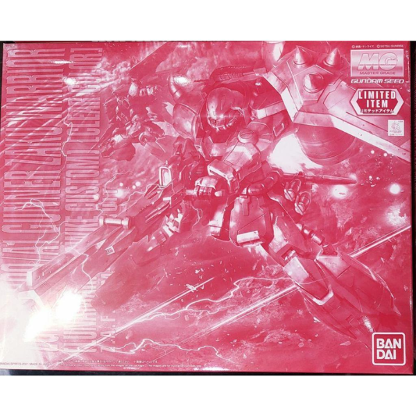 Gundam Express Australia P-Bandai 1/100 MG Gunner Zaku Warrior Lunamaria Hawke Custom [Clear Colour] package artwork