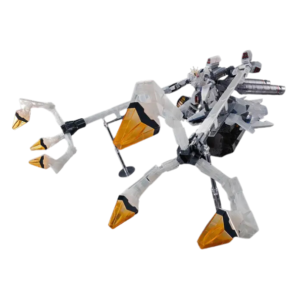 Gundam Express Australia P-Bandai 1/144 HG Gundam Base Limited Narrative A Equipment [Clear Colour] action pose