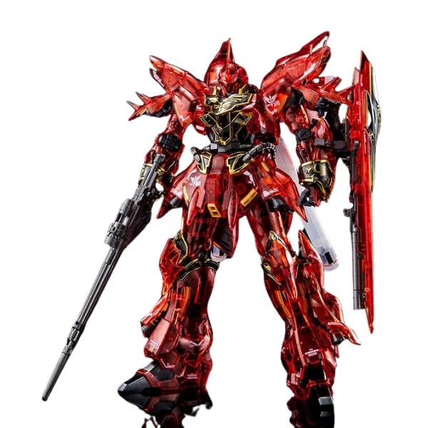 Gundam Express Australia P-Bandai 1/144 RG Sinanju [Clear Colour] view on front