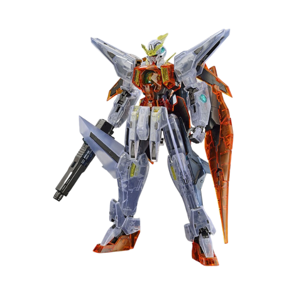 Gundam Express Australia Gundam Base Limited 1/100 MG GB Limited Gundam Kyrios (Clear Colour) front view