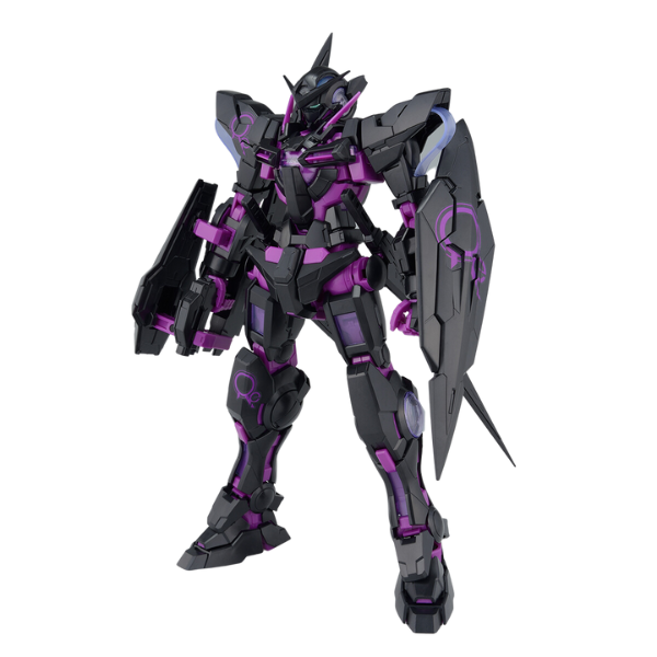 Gundam Express Australia Gundam Base Limited MG 1/100 Ecopla Gundam Exia (Recirculation Colour/Neon Purple) front view