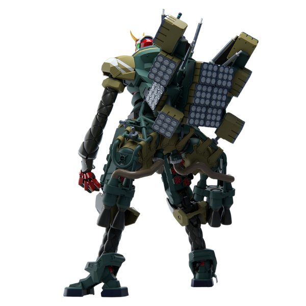 Gundam Express Australia Meng Multipurpose Humanoid Decisive Weapon, Artificial Human Evangelion Production Model-New 02 Alpha (Multi-color Edition) action pose back