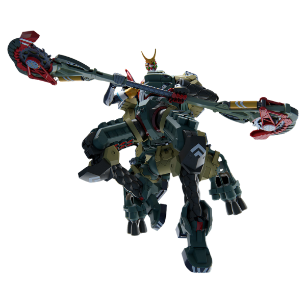 Gundam Express Australia Meng Multipurpose Humanoid Decisive Weapon, Artificial Human Evangelion Production Model-New 02 Alpha (Multi-color Edition) action pose front