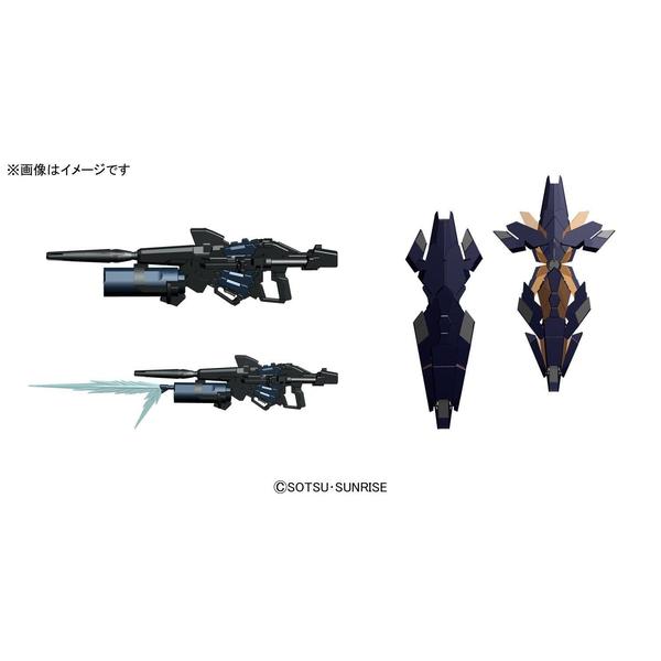 Bandai 1/60 PG RX-0 Unicorn 02 Banshee Norn accessories