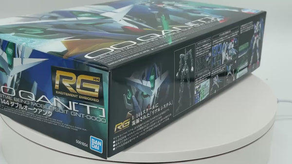 Bandai 1/144 RG 00 Qan[T] Celestial Being Mobile Suit GNT-0000