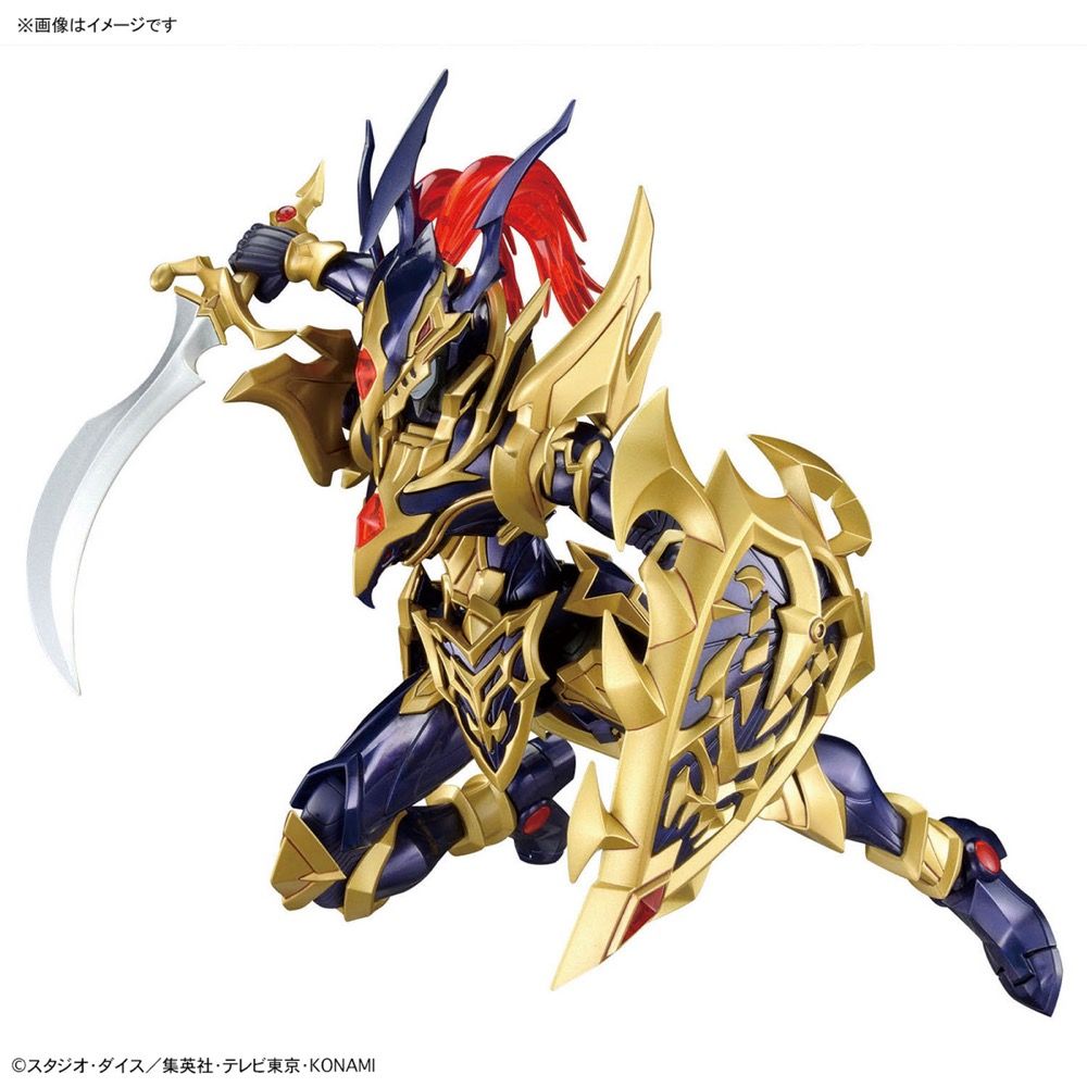 GEA Bandai Figure-rise Standard Amplified Black Luster Soldier (Yu-Gi-Oh!) action pose 04