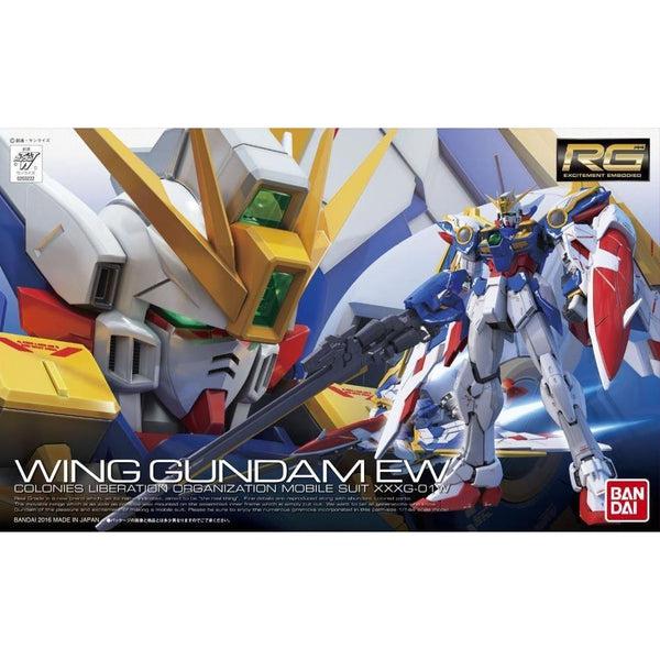 Gundam Express Australia Bandai 1/144 RG XXXG-01W Wing Gundam EW package art