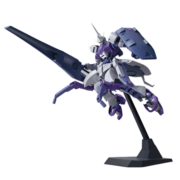 Bandai 1/100 Gundam Kimaris Trooper  action pose with weapon. 