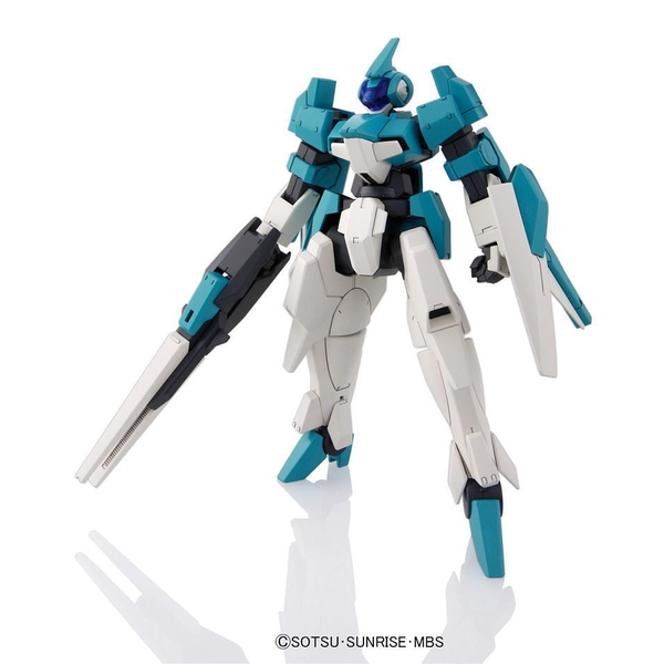 Bandai 1/144 HG Clanche Custom front on view.