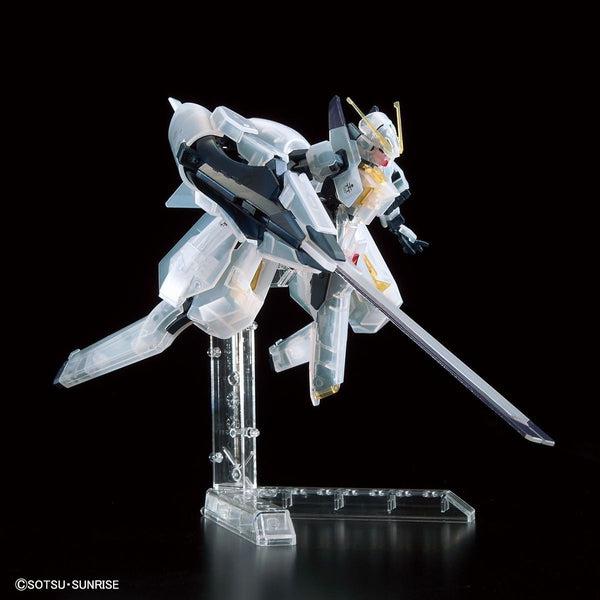 Bandai HG 1/144 Gundam Base Limited Gundam TR-6 [Wound Wart] [Clear Color] action pose