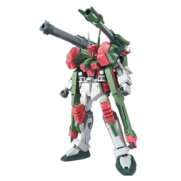 Bandai 1/144 HG Verde Buster Gundam front on view.