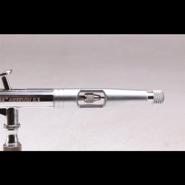 Manwah Starter Airbrush 0.3mm close up rear