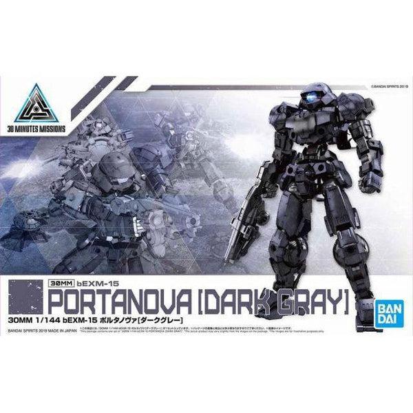 Bandai 1/144 NG 30MM BEXM-15 Portanova (Dark Gray) package art