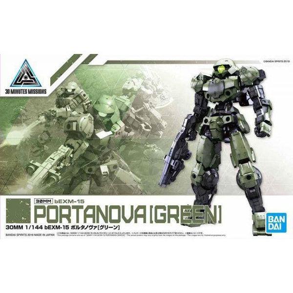 Bandai 1/144 NG 30MM BEXM-15 Portanova (Green) package art