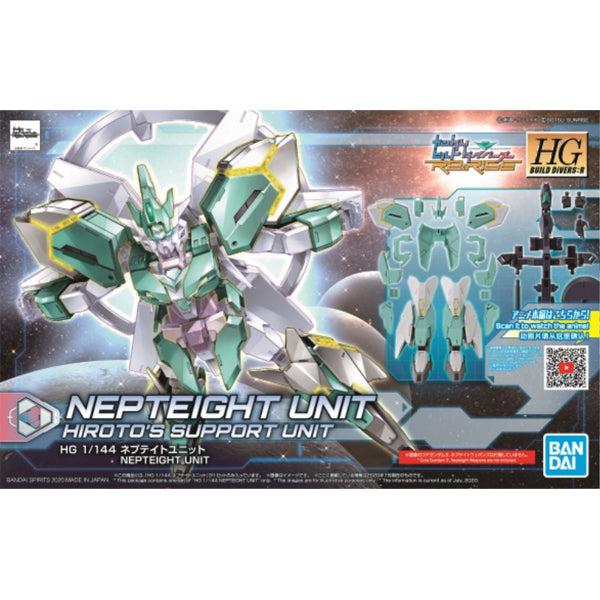 Bandai 1/144 HGBD:R Nepteight Unit package artwork