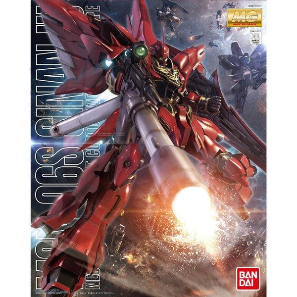 Bandai 1/100 MG MSN-06S Sinanju (ANIME COLOUR VER.) package artwork