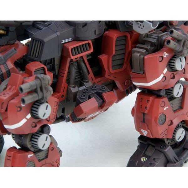 Kotobukiya 1/72 HMM Zoids EZ-004 Red Horn Repackaged Ver.close up of mid section