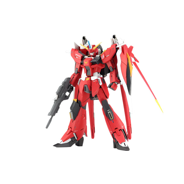 Bandai 1/144 HG Saviour Gundam front on view.