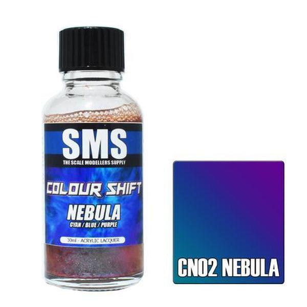 SMS Colour Shift Acrylic Lacquer Series  Nebula - Cyan/Blue/Purple