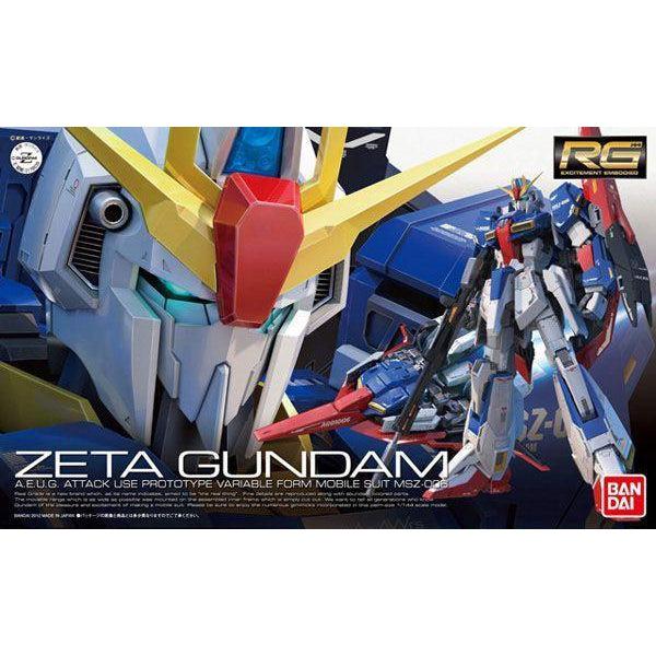 Gundam Express Australia Bandai 1/144 RG MSZ-006 Zeta Gundam package art