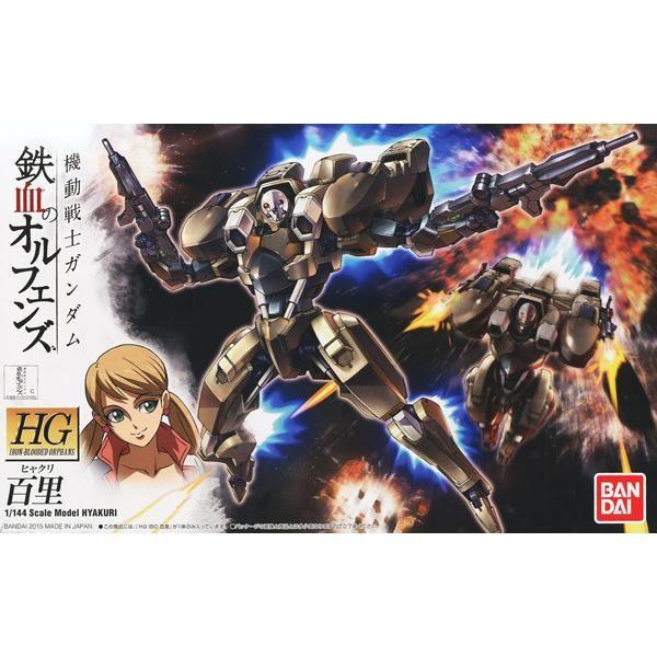 Bandai 1/144 HGIBO Hyakuri package artwork
