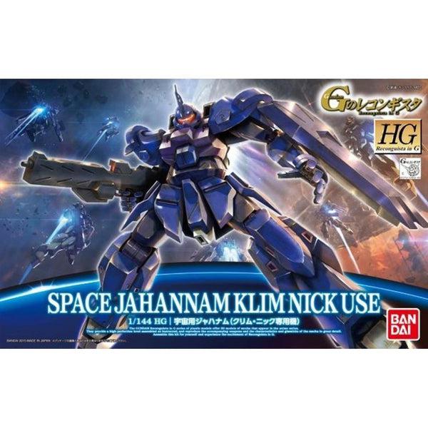 Bandai 1/144 HG Space Jahannam Klim Nick Custom package art