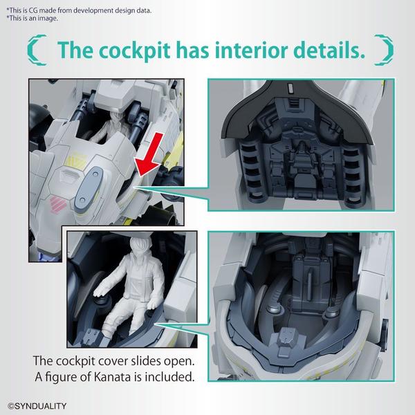 Gundam Express Australia Bandai HG Daisy Ogre cockpit