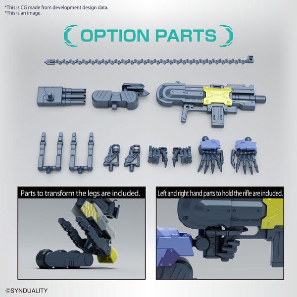 Gundam Express Australia Bandai HG Daisy Ogre included accessories