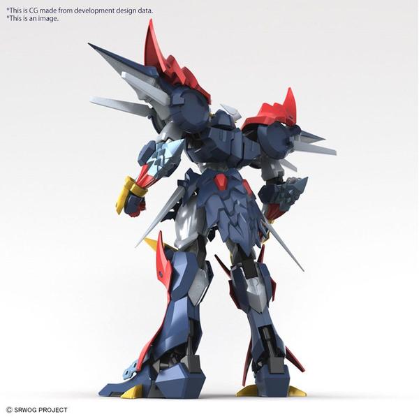 Gundam Express Australia Bandai HG DyGenGuar (Super Robot Wars) rear view.