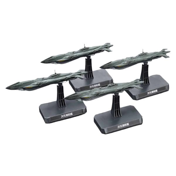 Gundam Express Australia Dimensional Submarine Set of 4 pieces light background