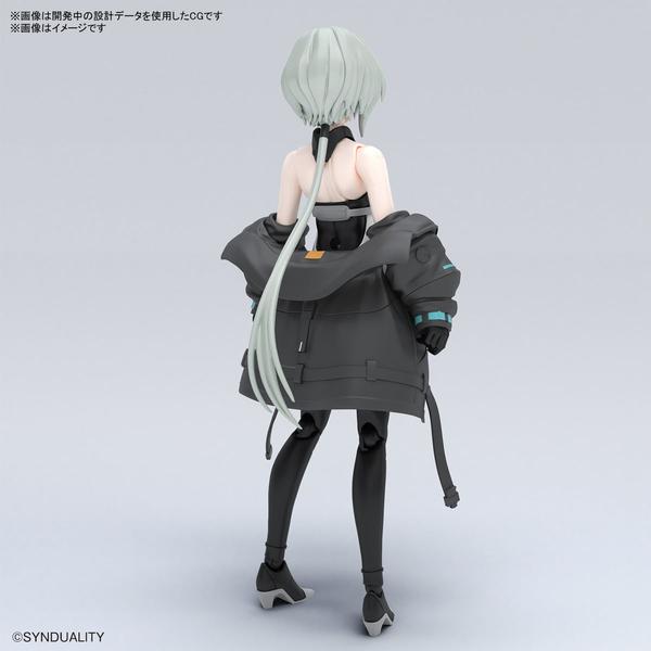 Gundam Express Australia Bandai Figure Rise Standard Noir (Synduality) rear view.