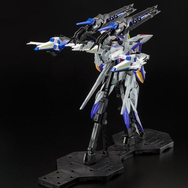 GEA PBandai MG Eclipse Gundam + Raijin Equipment rear view.