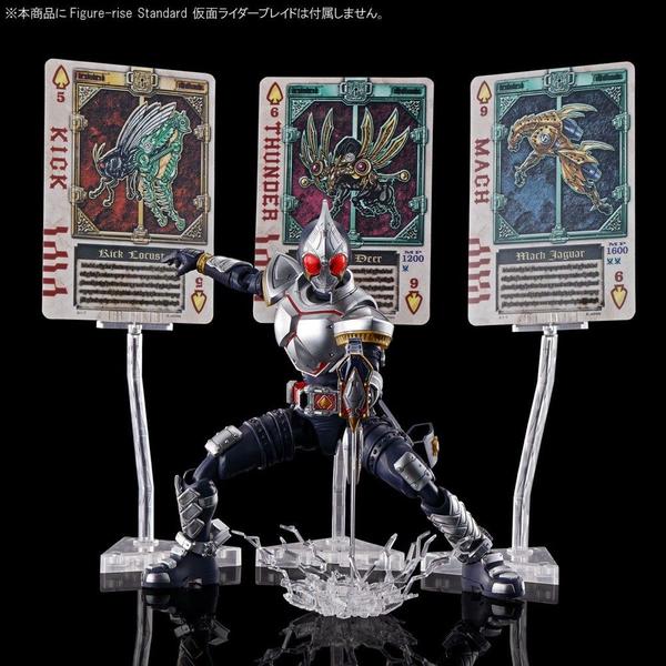 Bandai Figure Rise Standard Kamen Rider Blade Effects Part Set action pose