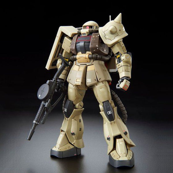 P-Bandai RG 1/144 Zaku Mine Layer front on view.