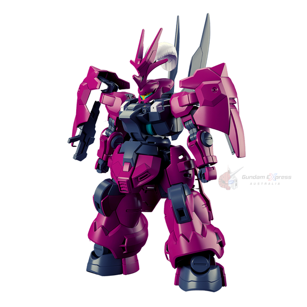 Bandai 1/144 HG Gundam Guel's Dilanza front on view.