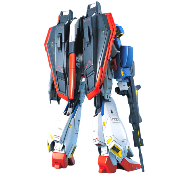Bandai 1/60 PG Zeta Gundam rear view.