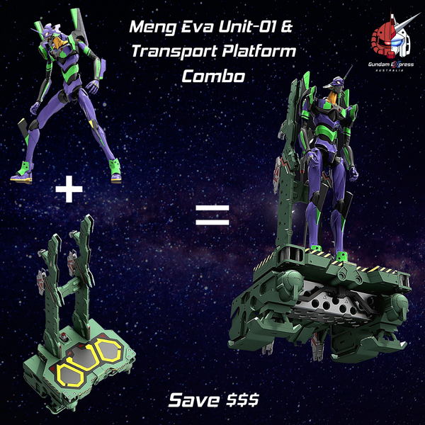 Meng Evangelion Unit 01 & Restraint Transport Platform Combo