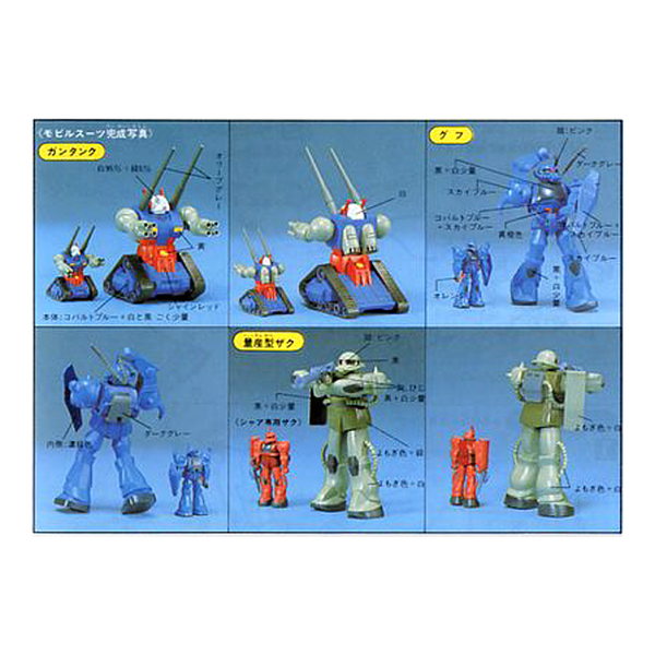 Bandai 1/250 NG Diorama Ramba Ral what's included