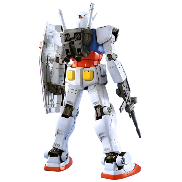 Bandai 1/100 HG00 RX-78-2 Gundam Ver 1.5 rear view.