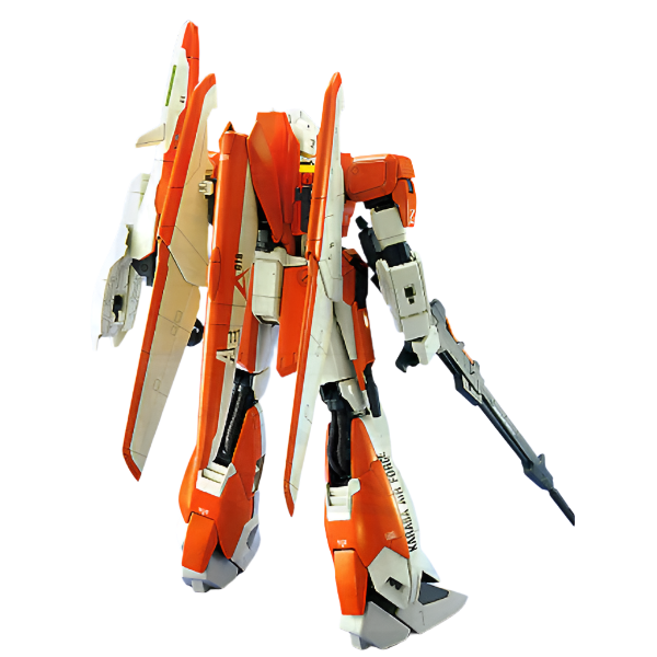 Bandai 1/100 MG MSZ-006A1 Zeta Plus rear view