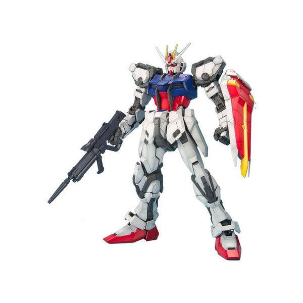 Bandai 1/60 PG Strike Gundam front on view.
