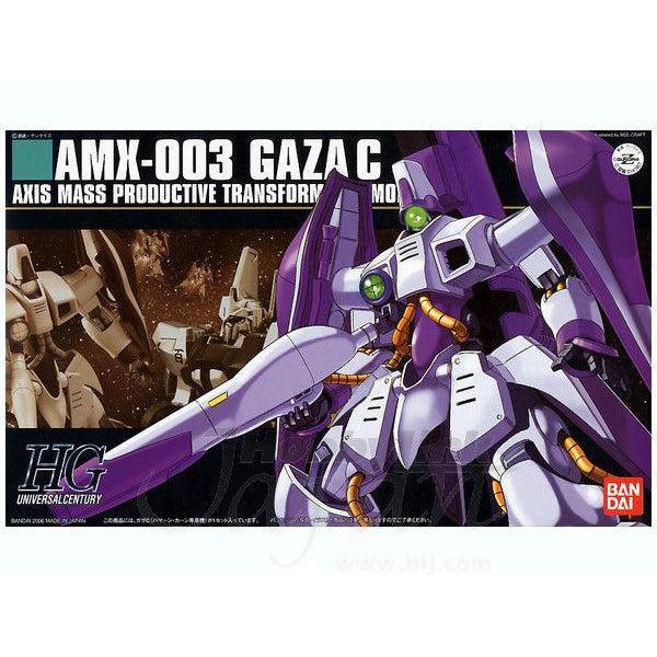 Bandai 1/144 HGUC AMX-003 Hamarnn Carn's GAZA-C package artwork