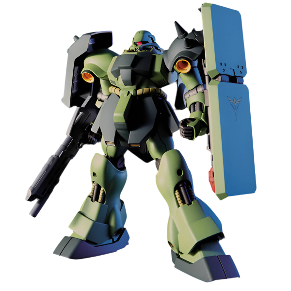 Bandai 1/144 HGUC Geara Doga front on view.