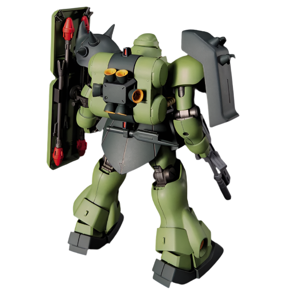 Bandai 1/144 HGUC Geara Doga rear view.