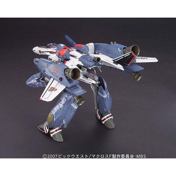 Bandai 1/72 VF-25F Super Messiah Valkyrie Alto Custom gerwalker mode rear view