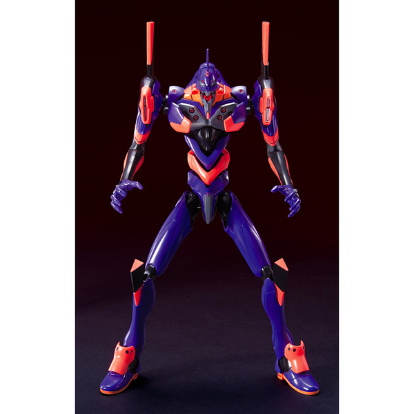 Bandai HG Evangelion 01 Movie Awakening Version front on view.