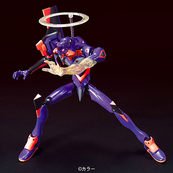 Bandai HG Evangelion 01 Movie Awakening Version action pose