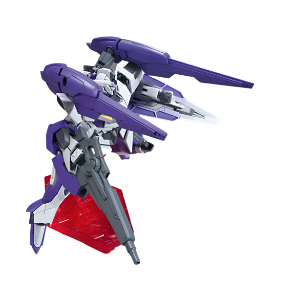 Bandai 1/144 HG00 1.5 Gundam action pose 3